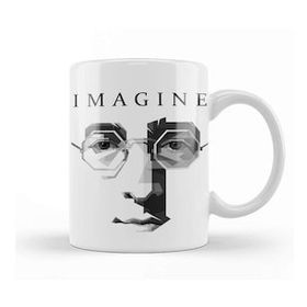 John Lennon İmagine Porselen Kupa Bardak
