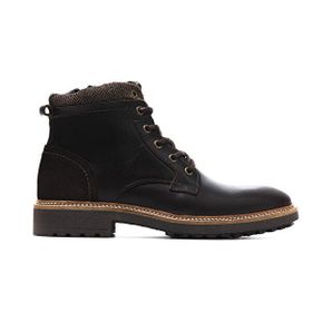 John May 1103/GL 015 WK LTH Suede New Split Brown Erkek Bot