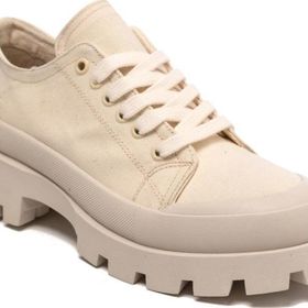 John May RD-4387 Keten Bej Kadın Spor Ayakkabı