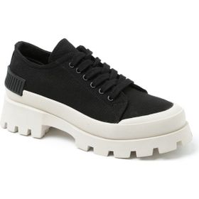 John May RD-4387 Keten Siyah Kadın Spor Ayakkabı