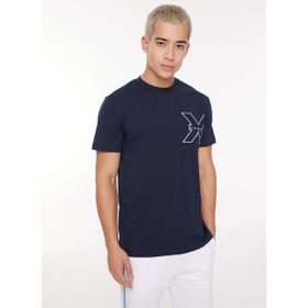 John Richmond UMA23010TS Saks Bisiklet Yaka Erkek T-Shirt