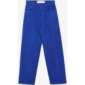 John Richmond UMA23067JE Koyu Mavi Normal Bel Normal Paça Straight Denim Erkek Pantolon