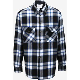 John Richmond UMA23134CA Siyah Slim Fit Gömlek Yaka Erkek Gömlek