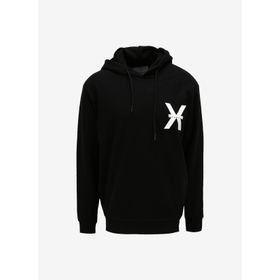 John Richmond UMA23176FE Siyah Kapüşon Yaka Erkek Sweatshirt