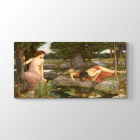 John William Waterhouse - Echo And Narciss Tablosu