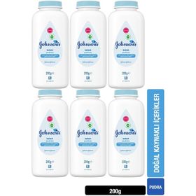 Johnson's 6x200 gr Bebek Pudrası