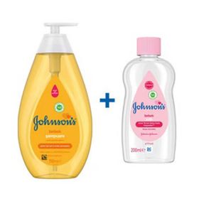 Johnson's 750 Ml Şampuan + 200 Ml Baby Yağ