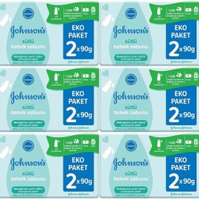 Johnson's Baby 12x90 gr Sütlü Bebek Sabunu