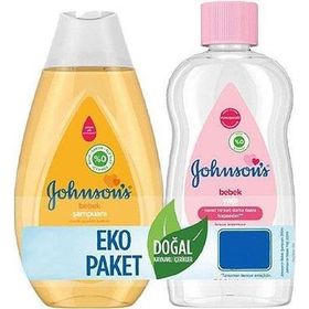 Johnson's Baby 200 ml Nazik Günlük Bakım Bebek Şampuanı + 200 ml Bebek Yağı