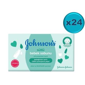 Johnson's Baby 24x90 gr Sütlü Bebek Sabunu