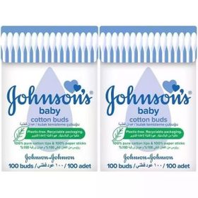Johnson's Baby 2x100 Adet Kulak Temizleme Çubuğu