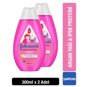 Johnson's Baby 2x300 ml Işıldayan Parlaklık Şampuan