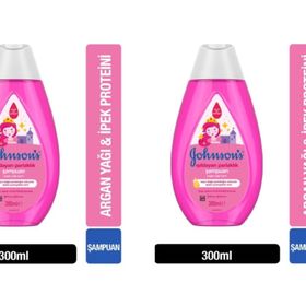 Johnson's Baby 2x300 ml Işıldayan Parlaklık Şampuan