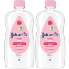 Johnson's Baby 2x500 ml Nemlendirici Bebek Yağı