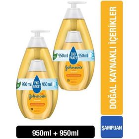 Johnson's Baby 2x750 ml Bebek Şampuanı + 2x200 ml Bebek Şampuanı
