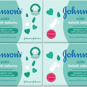 Johnson's Baby 4'lü 90 gr Sütlü Bebek Sabunu