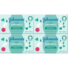 Johnson's Baby 4'lü 90 gr Sütlü Bebek Sabunu