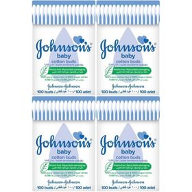 Johnson's Baby 4x100 Adet Kulak Temizleme Çubuğu