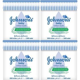 Johnson's Baby 4x200 Adet Kulak Temizleme Çubuğu