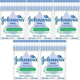 Johnson's Baby 5x100 Adet Kulak Temizleme Çubuğu
