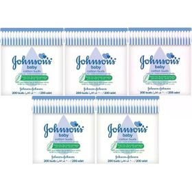 Johnson's Baby 5x200 Adet Kulak Temizleme Çubuğu