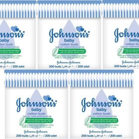 Johnson's Baby 5x200 Adet Kulak Temizleme Çubuğu