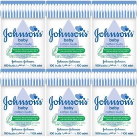 Johnson's Baby 6'lı 100 Adet Kulak Temizleme Çubuğu