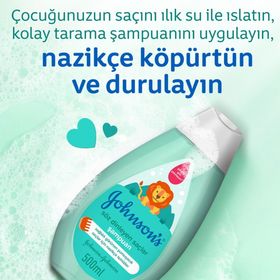 Johnson's Baby 6x500 ml Kral Şakir Söz Dinleyen Saçlar Şampuan
