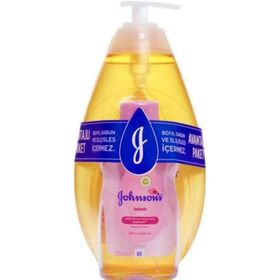 Johnson's Baby 750 ml Bebek Şampuanı ve 200 ml Bebek Yağı Set