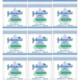 Johnson's Baby 9x200 Adet Kulak Temizleme Çubuğu