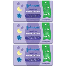 Johnson's Baby Bedtime 3x90 gr Natural Bebek Sabunu