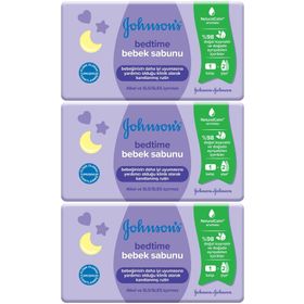 Johnson's Baby Bedtime 3x90 gr Natural Bebek Sabunu