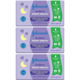 Johnson's Baby Bedtime 3x90 gr Natural Bebek Sabunu