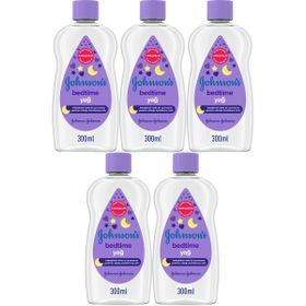 Johnson's Baby Bedtime 5x300 ml Bebek Yağı