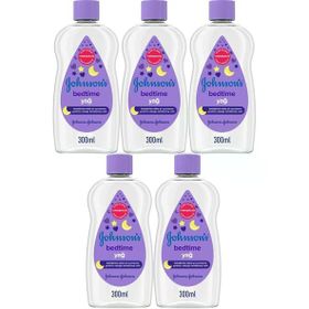 Johnson's Baby Bedtime 5x300 ml Bebek Yağı