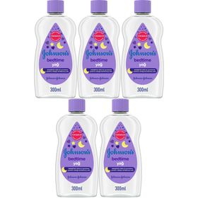 Johnson's Baby Bedtime 5x300 ml Bebek Yağı