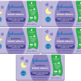 Johnson's Baby Bedtime 5x90 gr Natural Bebek Sabunu
