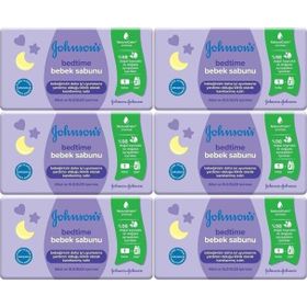 Johnson's Baby Bedtime 6x90 gr Natural Bebek Sabunu