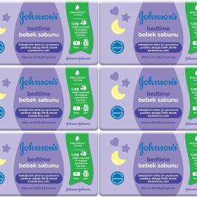 Johnson's Baby Bedtime 6x90 gr Natural Bebek Sabunu