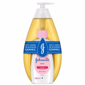 Johnson's Baby Gold Şampuan 750 ml + 200 ml Yağ Seti