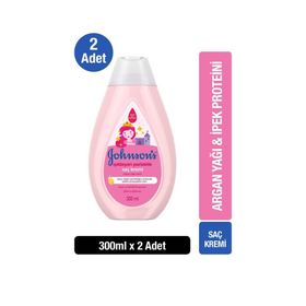 Johnson's Baby Işıldayan Parlaklık 2x300 ml Bebek Saç Kremi
