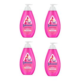 Johnson's Baby Işıldayan Parlaklık 4x750 ml Bebek Şampuanı