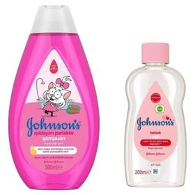 Johnson's Baby Işıldayan Parlaklık Kral Şakir 500 ml Şampuan + 200 ml Bebek Yağı