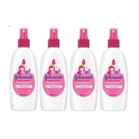 Johnson's Baby Işıldayan Parlaklık Serisi 4x200 ml Kolay Tarama Spreyi