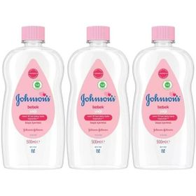 Johnson's Baby Nemlendirici 3x500 ml Bebek Yağı