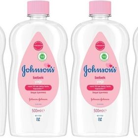 Johnson's Baby Nemlendirici 4x500 ml Bebek Yağı