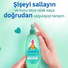 Johnson's Baby Söz Dinleyen Saçlar 200 ml Kolay Tarama Spreyi