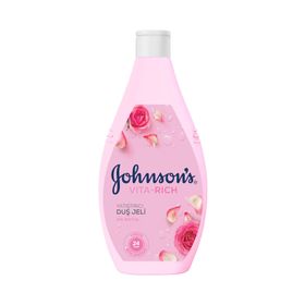 Johnson's Vita-Rich Gül Suyu Yatıştırıcı 400 ml Duş Jeli