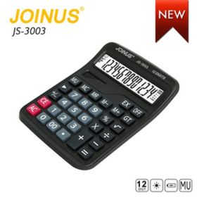 Joinus JS-3003 Siyah Masaüstü Hesap Makinesi