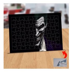 JOKERARTWORK5K Siyah Beyaz Joker 99 Parça Puzzle Yapboz Tablo